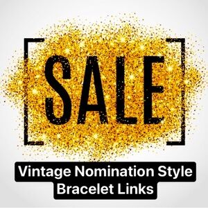 Vintage Nomination Style Bracelet Links